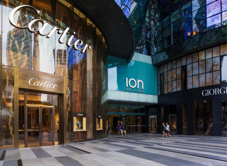 ION Orchard Singapore Trung tâm thương mại ION Orchard trên đại lộ Orchard Road Singapore